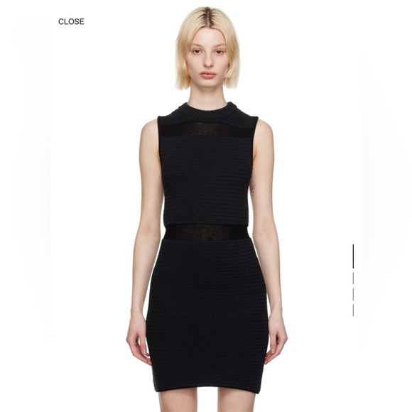 HUGO Dresses & Skirts - Hugo Black Paneled Minidress